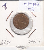 S4-ANT-0018 Netherlands Antilles 1 cent 1977  XF KM# 8