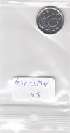 S4-ANT-0159 Netherlands Antilles 10 cent 1984  MS63 KM10