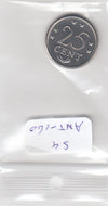 S4-ANT-0160 Netherlands Antilles 25 cent 1984  MS63 KM11