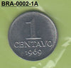 S4-BRA-0002-01 Brazil 1 centavo 1969  UNC KM 575.2