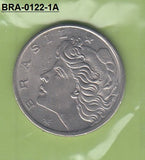 S4-BRA-0122-01 Brazil 20 centavos 1970  VF KM 579