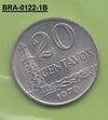 S4-BRA-0122-01 Brazil 20 centavos 1970  VF KM 579