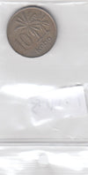 S5-NIG-0009-06 Nigeria 10 kobo 1976  VF KM# 10.1