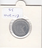 S5-OVE-0017 Congo 1 likuta 1967  UNC KM8