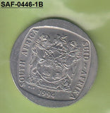 S5-SAF-0446-01 South Africa 5 rand 1994  XF+ KM 140