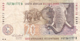 S6-BAN-0021 Zuid Africa 20 Rand 1993   XF P124a