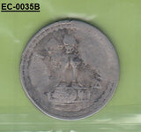 S6-HEC-0035 INDIA 50 PAISE 1975  VF KM63 CALCUTTA