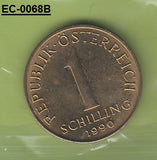 S6-HEC-0068 OOSTENRIJK 1 SCHILLING 1990  UNC KM2886