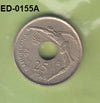 S6-HED-0155 SPANJE 25 PESETAS 1990  XF