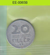 S6-HEE-0065 HUNGARY 20 FILLER 1969  VF KM573