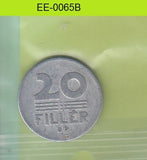 S6-HEE-0065 HUNGARY 20 FILLER 1969  VF KM573