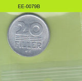 S6-HEE-0079 HUNGARY 20 FILLER 1985  XF KM573