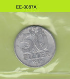 S6-HEE-0087 HUNGARY 50 FILLER 1969  VF KM574