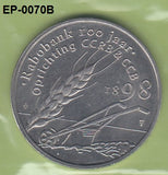 S6-HEP-0070 RABOBANK 100 JAAR WILHEMINA 1998   UNC