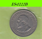 S6-HES-0222 KENYA 1 SHILLING 1975  VF KM145
