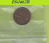 S6-HES-0467 ZWITSERLAND 1 RAPPEN 1948  VF KM46