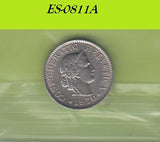 S6-HES-0811 ZWITSERLAND 5 RAPPEN 1970  XF KM26