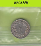 S6-HES-0830 ZWITSERLAND 5 RAPPEN 1975  XF KM26