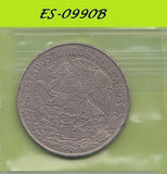 S6-HES-0990 MEXICO 1 PESO 1975  VF KM460