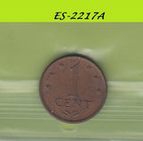 S6-HES-2217 ANTILLEN 1 CENT 1973  VF KM8