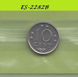 S6-HES-2282 ANTILLEN 10 CENT 1975  XF KM10