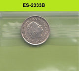 S6-HES-2333 ANTILLEN 1/10 GULDEN 1966  XF KM3 ZILVER