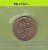 S6-HES-2653 ESTONIA 50 SENTI 1992  UNC KM24