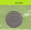 S6-HES-3229 MALAISIA 10 CENTS 1973  VF