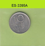 S6-HES-3395 SWEDEN 10 ORE 1969  VF KM835
