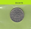 S6-HES-3417 SWEDEN 25 ORE 1981  VF
