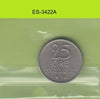 S6-HES-3422 SWEDEN 25 ORE 1963  VF