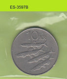 S6-HES-3597 ICELAND 10 KRONUR 1984  VF KM29.1