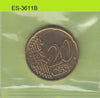 S6-HES-3611 LUXEMBOURG 20 EUROCENT 2002  UNC