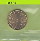 S6-HES-3614 LUXEMBOURG 10 EUROCENT 2002  UNC