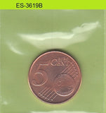 S6-HES-3619 LUXEMBOURG 5 EUROCENT 2002  UNC