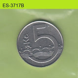 S6-HES-3717 CZECK REPLUBLIC 5 KORUN 1994  VF KM8