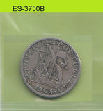 S6-HES-3750 PORTUGAL 2 1/2 ESCUDOS 1964