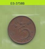 S6-HES-3758 NEDERLAND 5 CENTS 1980