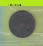 S6-HES-3805 AUSTRIA 1 KREUZER 1851  VF KM2185