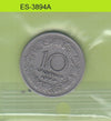 S6-HES-3894 AUSTRIA 10 GROSCHEN 1925  VF KM2838