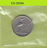 S6-HES-3930 SOUTH AFRICA 5 CENTS 1975  VF KM84
