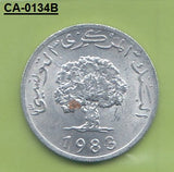 S8-CAA-0134 Tunesia 5?? 1983  XF