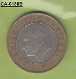 S8-CAA-0136 Turkije 1 LIRA 2009  VF