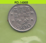 S8-RED-1496 Portugal 5 ESCUDO 1980  XF KM591
