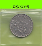 S8-RES-0708 Frankrijk 1 FRANC 1961  VF KM925.1