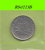 S8-RES-0723 Frankrijk 1 FRANC 1968  VF KM925.1