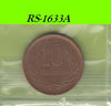 S8-RES-1633 Japan 10 YEN 1980  VF Y73A Y55
