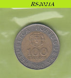 S8-RES-2021 Portugal 100 ESCUDOS 1990  VF KM645.1