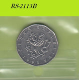 S8-RES-2113 Tsjechië 2 KORUN 1993  XF/UNC KM9
