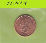 S8-RES-2623 Finland 2 CENTS 2000  UNC KM99